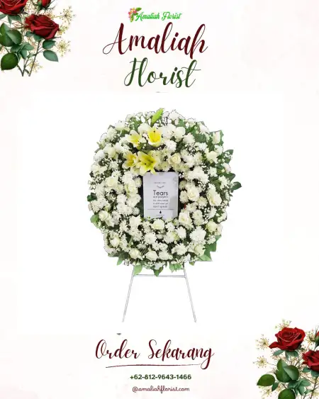 Krans Bunga Duka Mrahu
